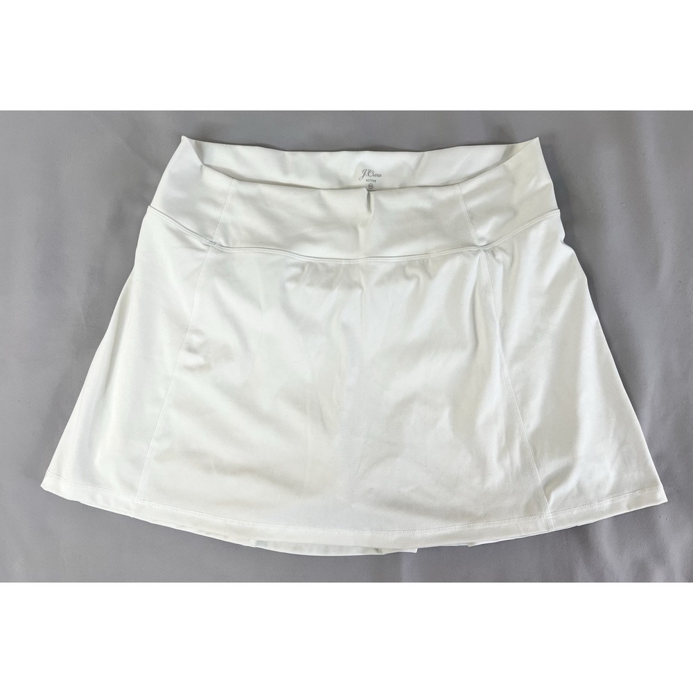 J. Crew  White Active skort Golf Tennis Gym‎ Training Sz XXL Womens